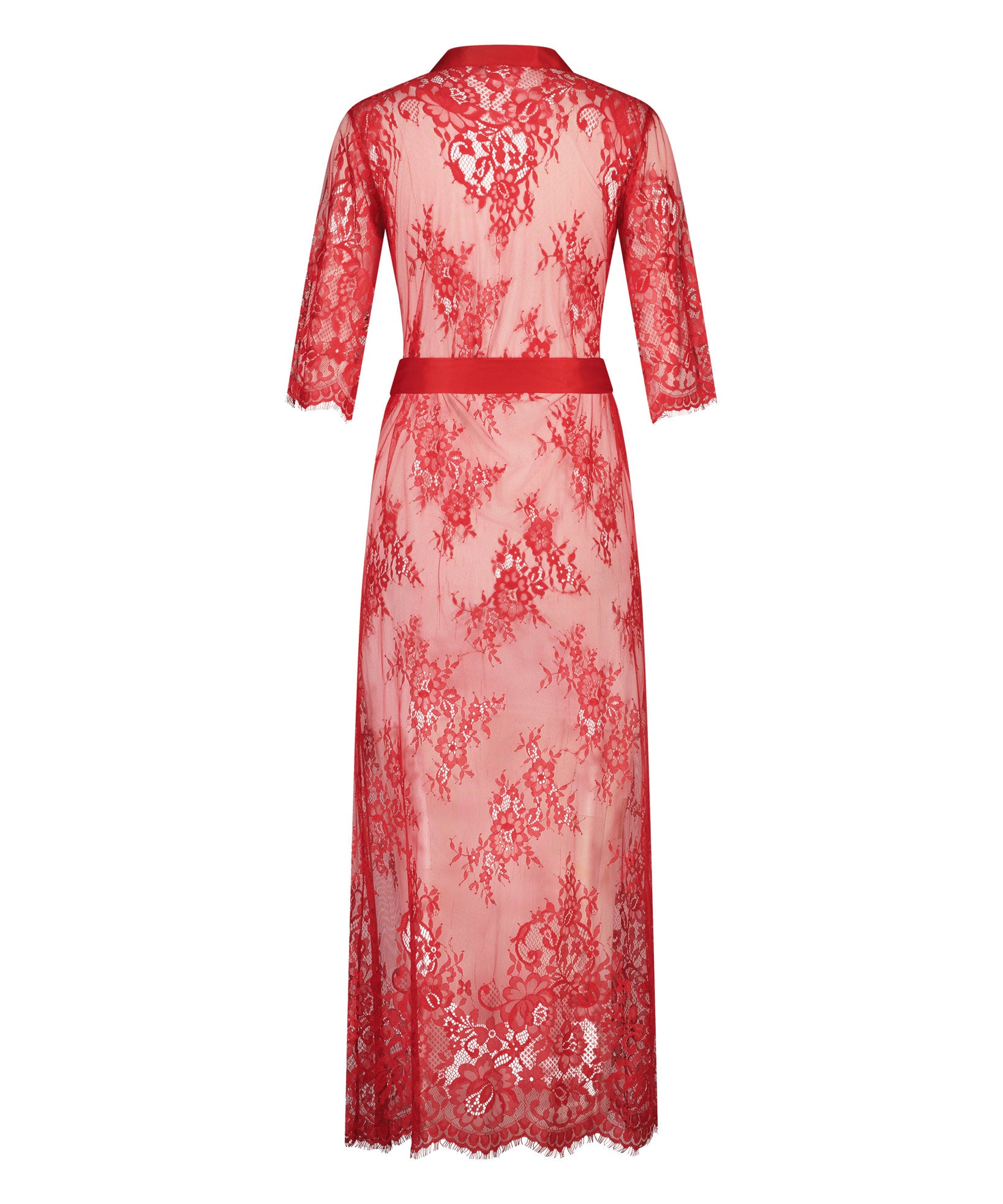 Kimono Long Allover Lace Isabella_200422_Tango Red_02