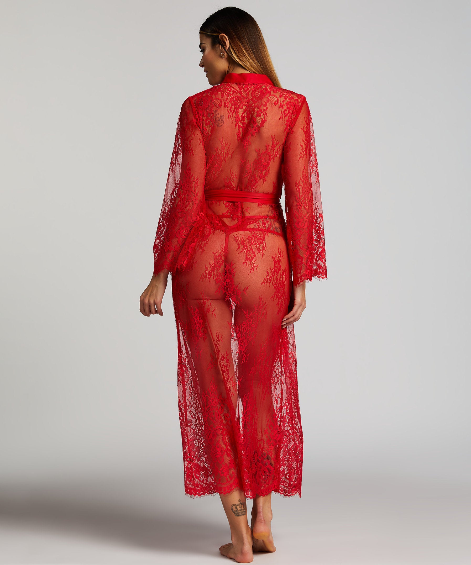 Kimono Long Allover Lace Isabella_200422_Tango Red_05