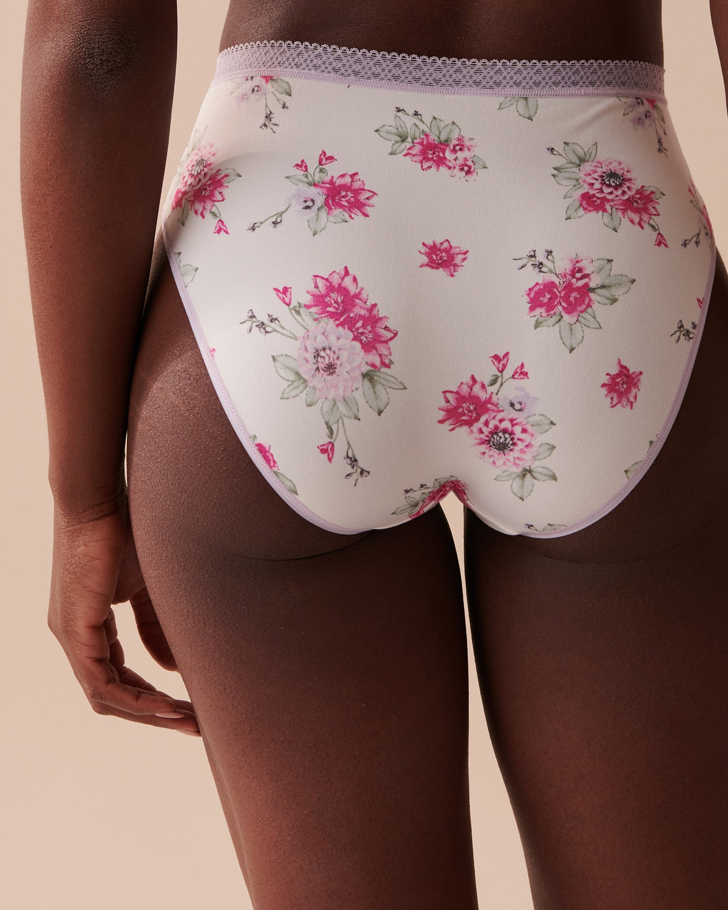 High Waist Briefs With Floral Print_20100405_P10351_02