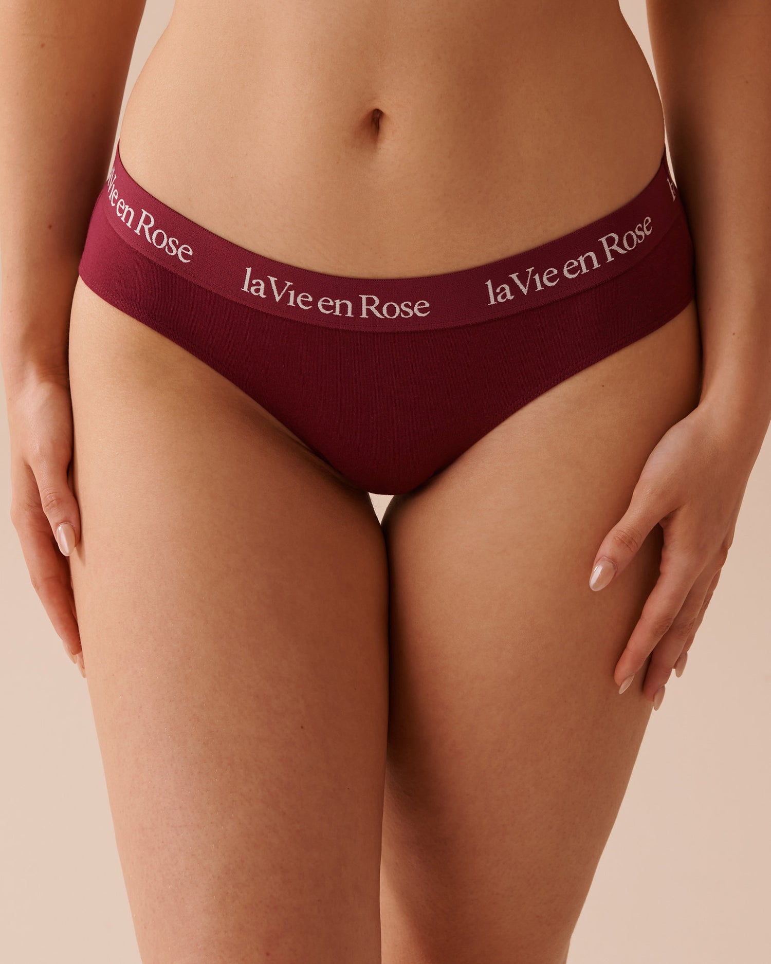 Cotton and Elastic Band Bikini Briefs_20100476_50069_01