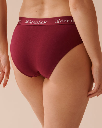 Cotton and Elastic Band Bikini Briefs_20100476_50069_02