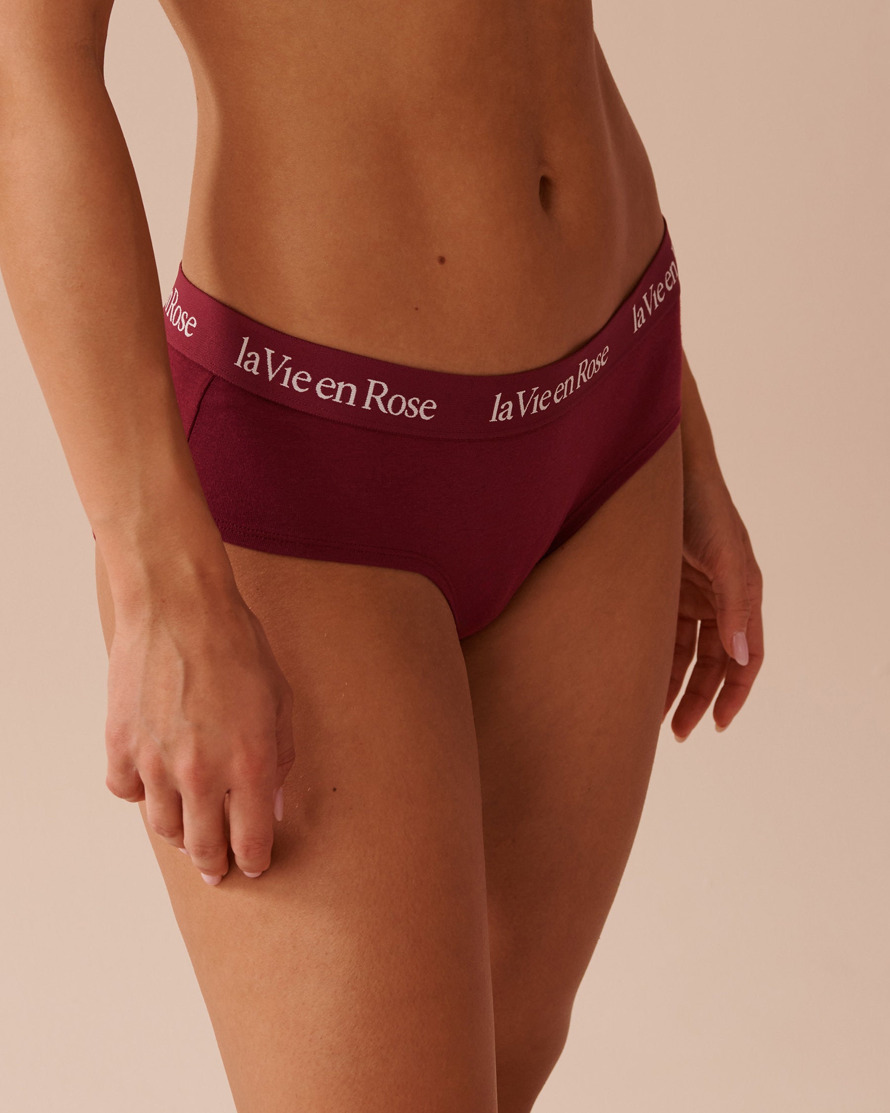 Cotton and Elastic Band Hiphugger Briefs_20100478_50069_01