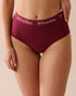Cotton and Elastic Band High Waist Bikini Briefs_20100479_50069_01