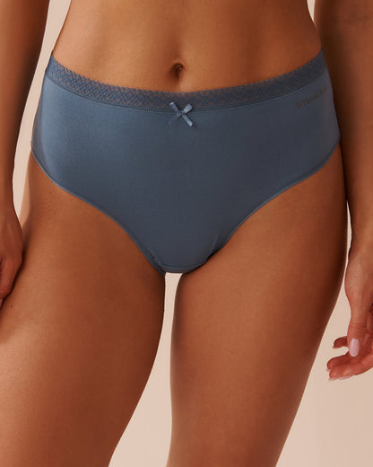 Super Soft Lace Trim High Waist Bikini Panty_20100483_40126_01