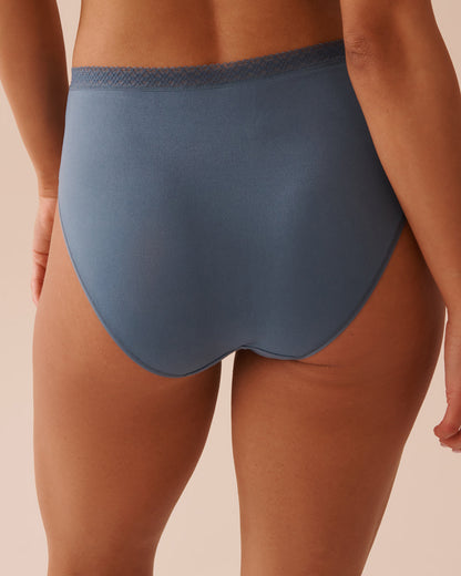 Super Soft Lace Trim High Waist Bikini Panty_20100483_40126_02