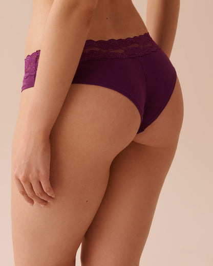 Cotton and Lace Band Cheeky Panty_20100506_50074_02