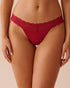 Cotton and Lace Band Thong Panty_20100510_60169_01