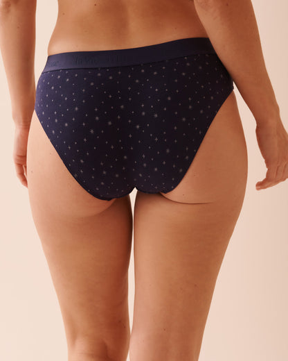 Cotton and Logo Elastic Band Bikini Panty_20100518_P40402_02