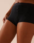 Cotton and Logo Elastic Band High Waist Boyleg Pan_20100520_00001_01