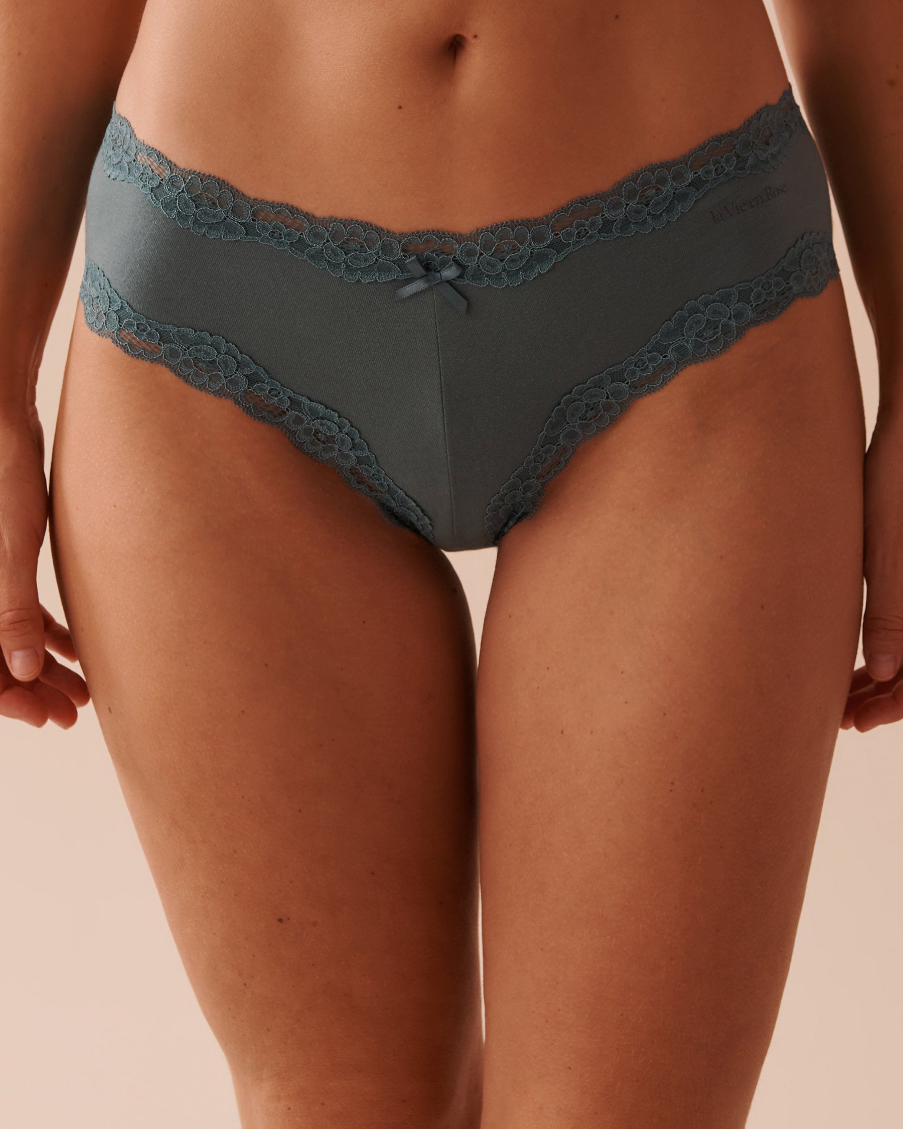 Cotton and Lace Trim Cheeky Panty_20100525_40045_01