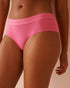 La Vie en Rose_Cotton and Logo Elastic Band Hiphugger Panty_20100548_60102_01