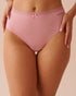 La Vie en Rose_Super Soft Lace Trim High Waist Bikini Panty_20100552_60036_01