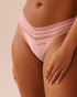 La Vie en Rose_Cotton and V-Cut Lace Band Thong Panty_20100564_60134_01