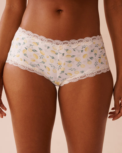 La Vie en Rose_Super Soft Lace Trim Boyleg Panty_20100567_P10480_01