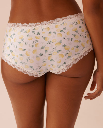 La Vie en Rose_Super Soft Lace Trim Boyleg Panty_20100567_P10480_02