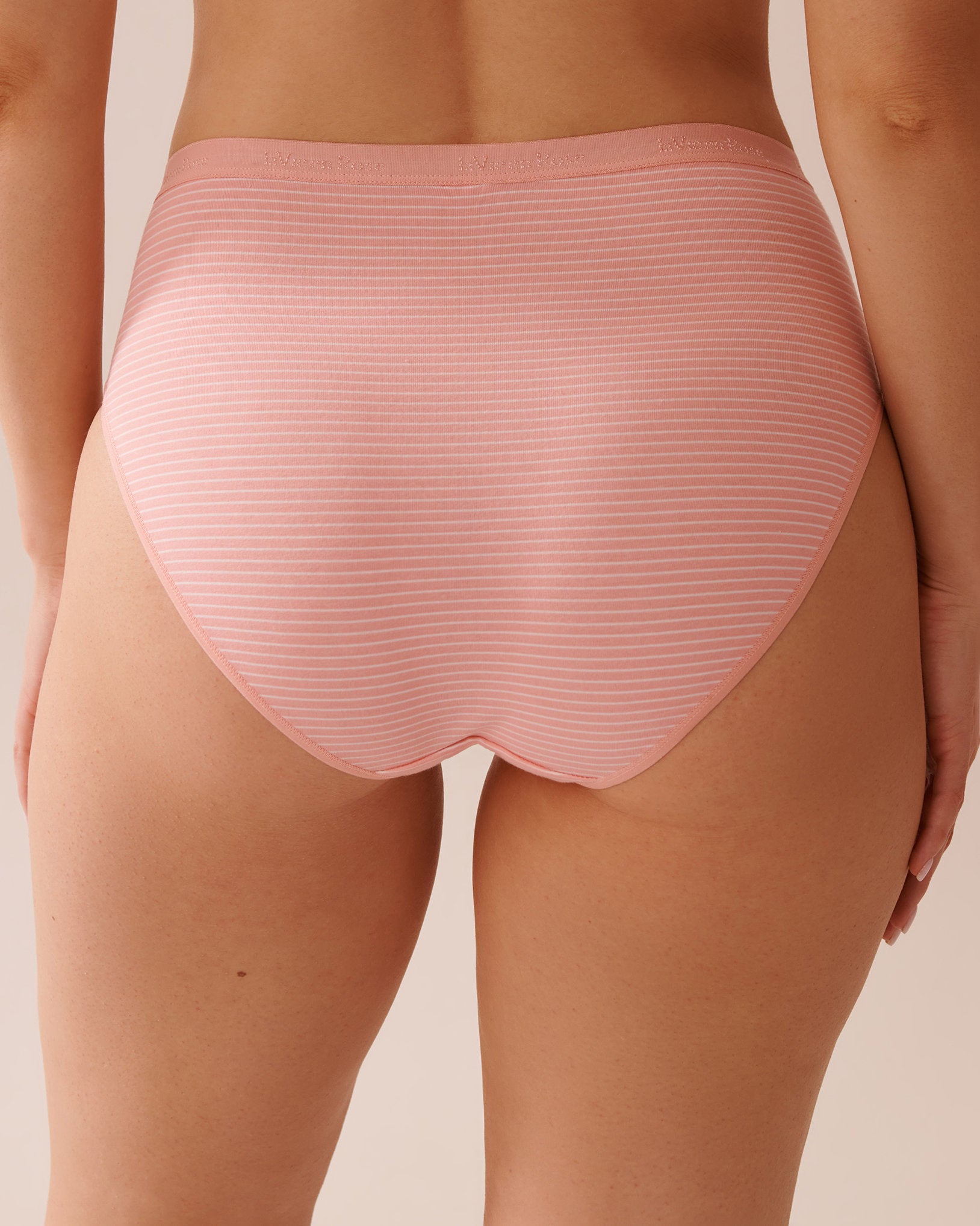 La Vie en Rose_Cotton High Waist Bikini Panty_20100576_P70063_02
