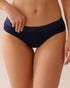 La Vie en Rose_Cotton and Logo Elastic Band Bikini Panty_20100578_40099_01