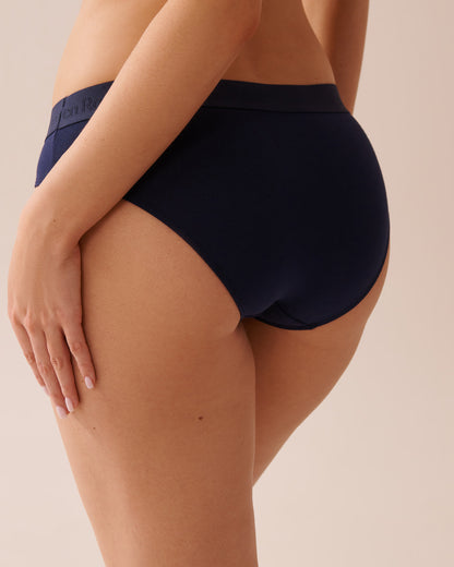 La Vie en Rose_Cotton and Logo Elastic Band Bikini Panty_20100578_40099_02