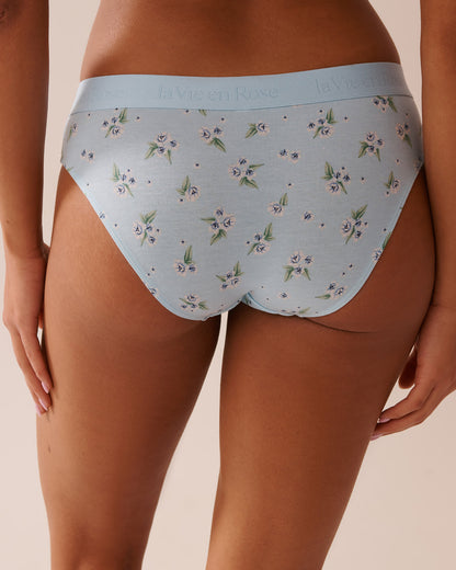 La Vie en Rose_Cotton and Logo Elastic Band Bikini Panty_20100578_P40425_02