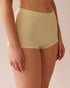 La Vie en Rose_Cotton and Logo Elastic Band High Waist Boyleg Pan_20100579_70044_01