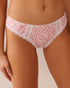 La Vie en Rose_Cotton and Lace Detail Bikini Panty_20100599_P10502_01
