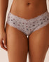La Vie en Rose_Comfy Grey Mix Flowers_Cotton and Lace Trim Cheeky Panty_20100616_P00441_01
