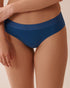 La Vie en Rose_Bright Cobalt_Cotton and Logo Elastic Band Bikini Panty_20100620_40229_01