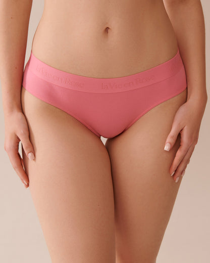 La Vie en Rose_Chateau Rose_Cotton and Logo Elastic Band Bikini Panty_20100620_60203_01