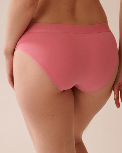 La Vie en Rose_Chateau Rose_Cotton and Logo Elastic Band Bikini Panty_20100620_60203_02