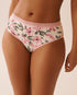 La Vie en Rose_Snow White Big Floral_Super Soft Lace Trim High Waist Bikini Panty_20100627_P10512_01