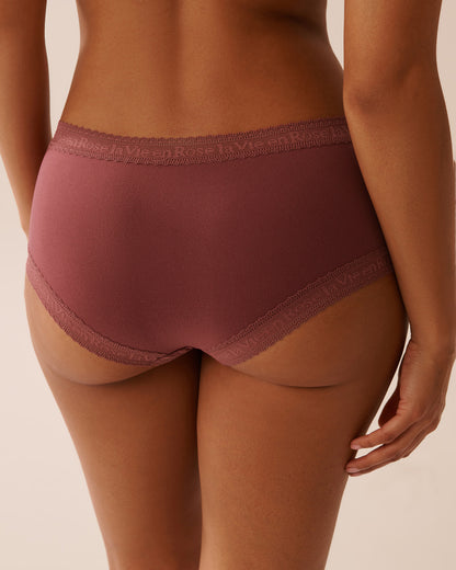 La Vie en Rose_Dry Rose_Super Soft Lace Trim Boyleg Panty_20100628_60111_02