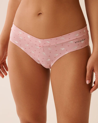 La Vie en Rose_Zephyr Coffee &amp; Cups_Cotton Bikini Panty_20100639_P60403_01
