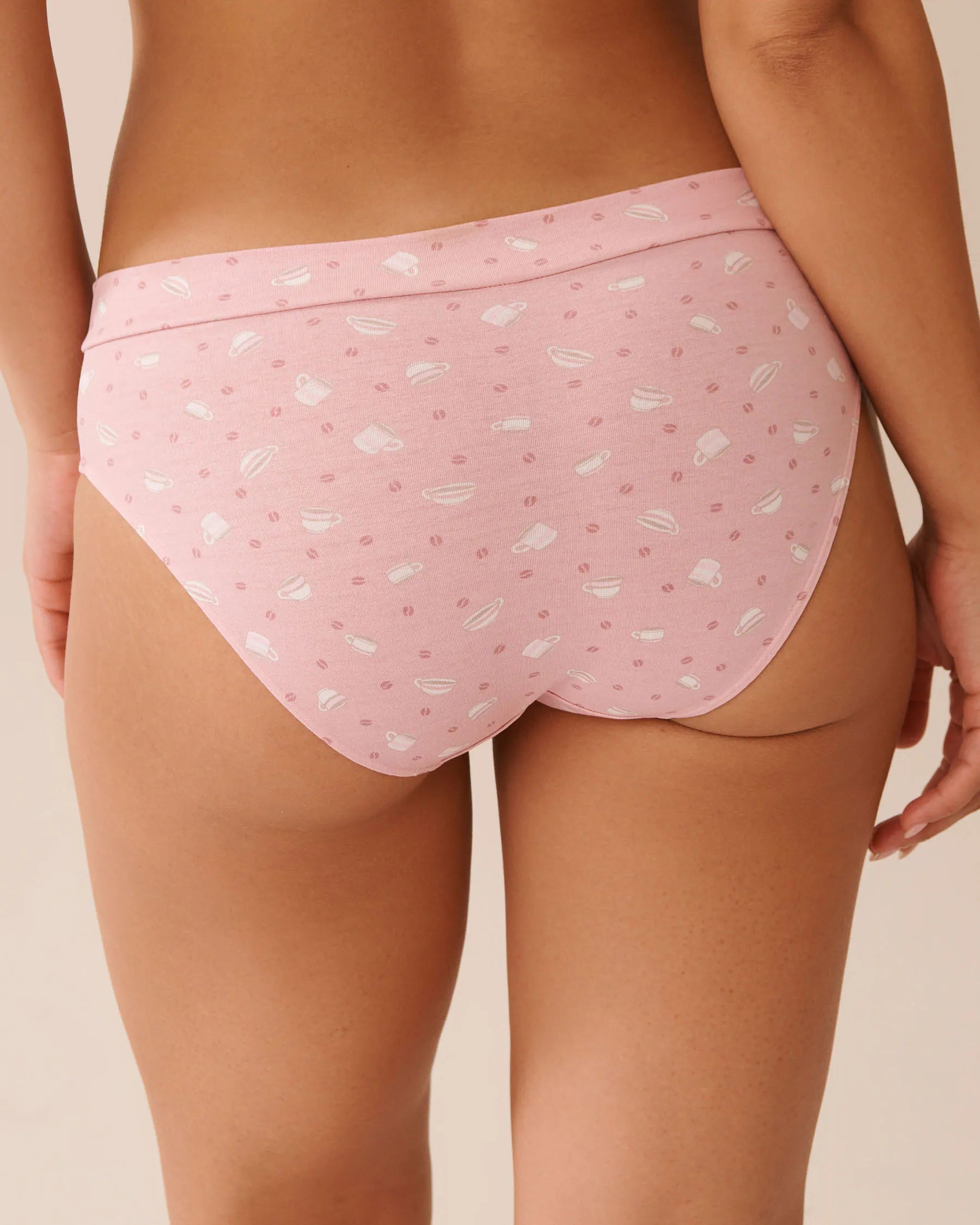 La Vie en Rose_Zephyr Coffee &amp; Cups_Cotton Bikini Panty_20100639_P60403_02