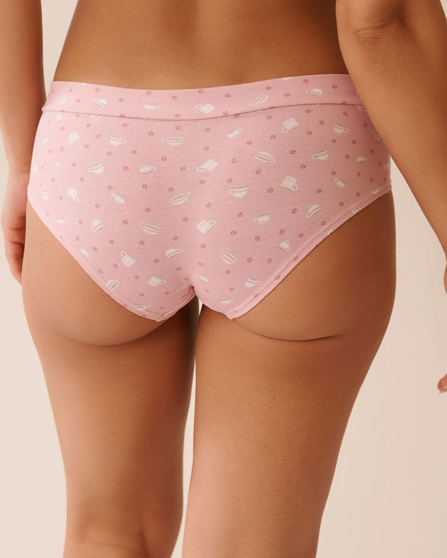 La Vie en Rose_Zephyr Coffee &amp; Cups_Cotton Hiphugger Panty_20100640_P60403_02