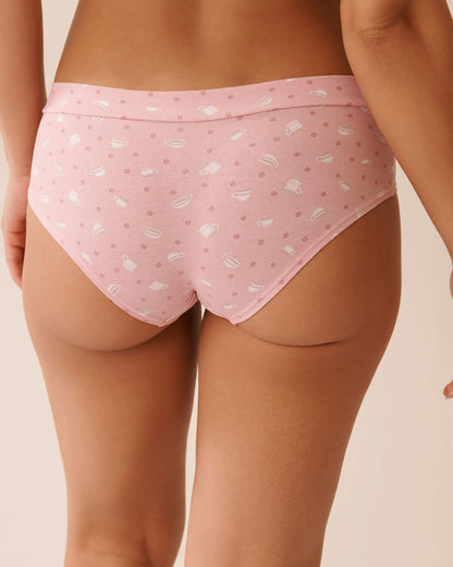 La Vie en Rose_Zephyr Coffee &amp; Cups_Cotton Hiphugger Panty_20100640_P60403_02