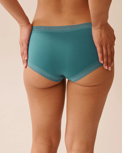 La Vie en Rose_Storm Blue_Super Soft Lace Trim Boyleg Panty_20100653_40242_02