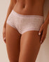 La Vie en Rose_Pale Lilac Leopard_Super Soft Lace Trim Boyleg Panty_20100653_P50099_01
