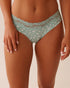 La Vie en Rose_Gray Mist Ditsy_Cotton and Lace Band Cheeky Panty_20100658_P40482_01