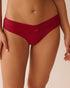 La Vie en Rose_Savvy Red_Cotton Thong Panty_20100664_60215_01