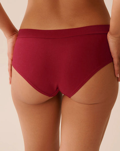La Vie en Rose_Savvy Red_Cotton Hiphugger Panty_20100666_60215_02