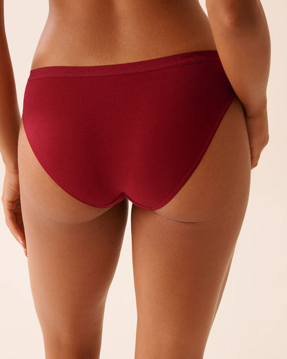 La Vie en Rose_Savvy Red_Cotton Bikini Panty_20100673_60215_02