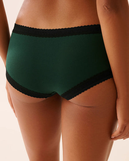 La Vie en Rose_Botanical Garden_Super Soft Lace Trim Boyleg Panty_20100678_30140_02