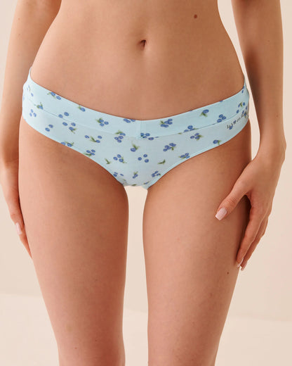 La Vie en Rose Stratosphere Blueberry Women Everyday Soft Cotton Bikini Panty SKU: 20100731_P40558 Image 01