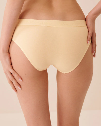 La Vie en Rose Apricot Gelato Women Cotton and Logo Elastic Band Bikini Panty SKU: 20100734_70043 Image 02