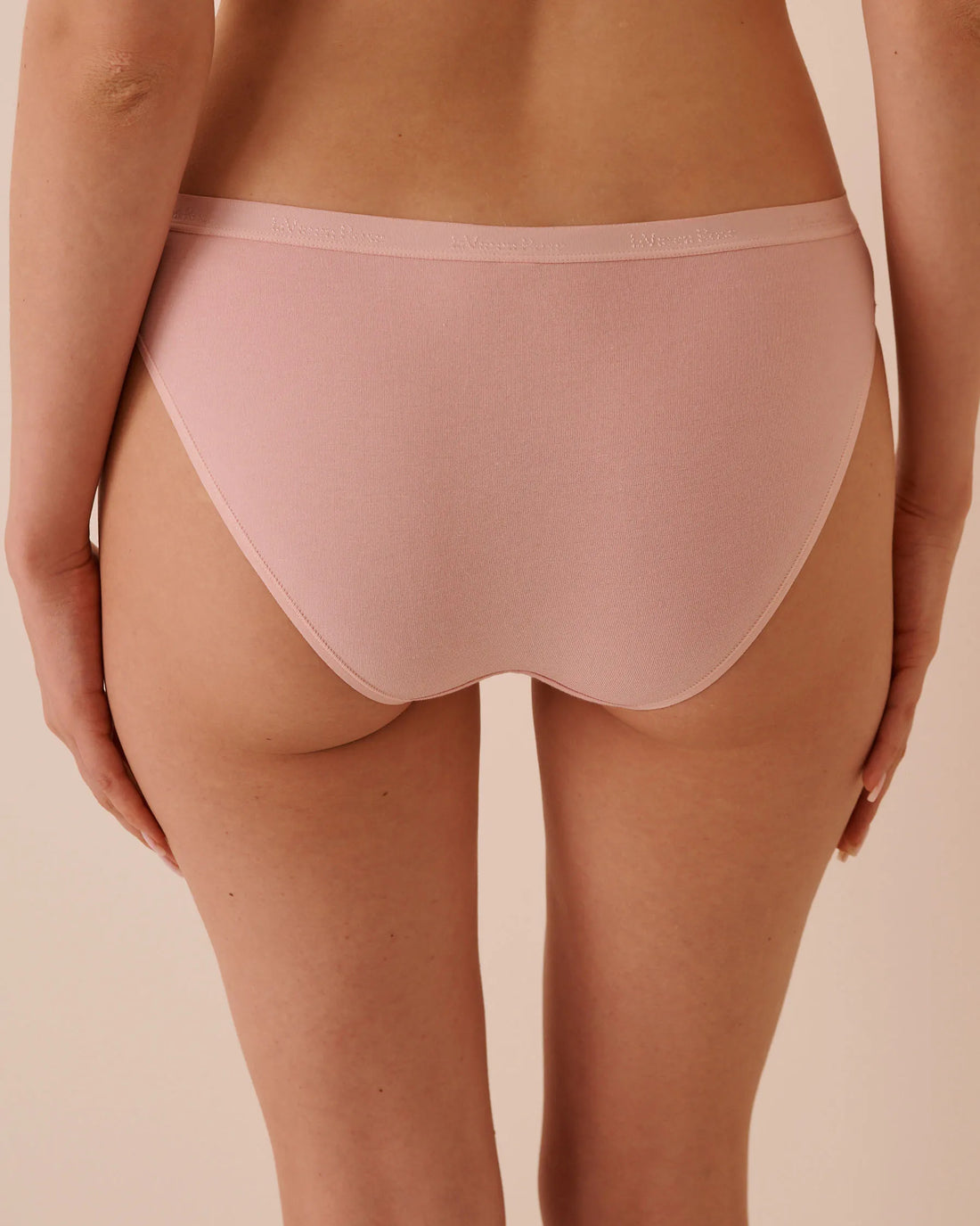 La Vie en Rose Peachskin Women Comfy Elastic Waistband Cotton Bikini Panty SKU: 20100738_60059 Image 02