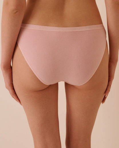 La Vie en Rose Peachskin Women Comfy Elastic Waistband Cotton Bikini Panty SKU: 20100738_60059 Image 02