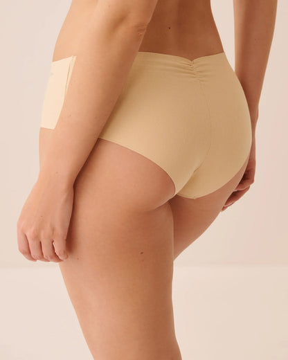 La Vie en Rose Hazelnut Women Cotton Invisible Hiphugger Panty SKU: 20100791_20105 Image 02