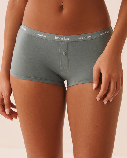 La Vie en Rose Goblin Blue Women Cotton Boyshort Panty SKU: 20100811_40100 Image 01
