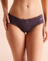 La Vie en Rose Plum Perfect Women Super Soft Lace Trim Cheeky Panty SKU: 20100824_50103 Image 01