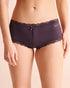 La Vie en Rose Plum Perfect Women Super Soft Lace Trim Boyshort Panty SKU: 20100826_50103 Image 01